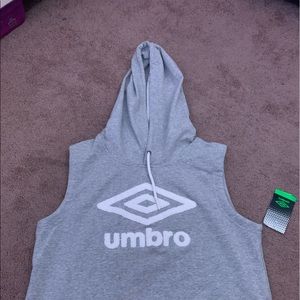 Gray Umbro Sleeveless Sweatshirt